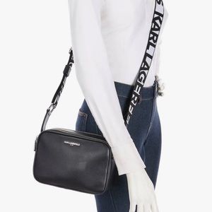 Karl lagerfeld Paris zipper closure shoulder bag